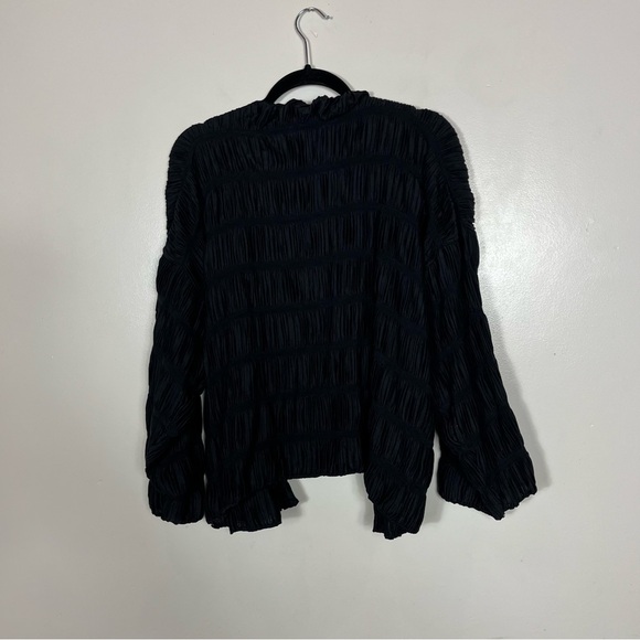Michelle St John Cardigan 1 Loose Grunge Punk Whimsigoth Lightweight Black - Picture 5 of 6